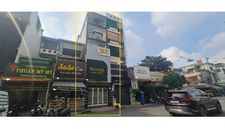 Cho thuê VỊ TRÍ ĐẮC ĐỊA nhà mặt tiền Vườn Lài 64m2, 4Lầu